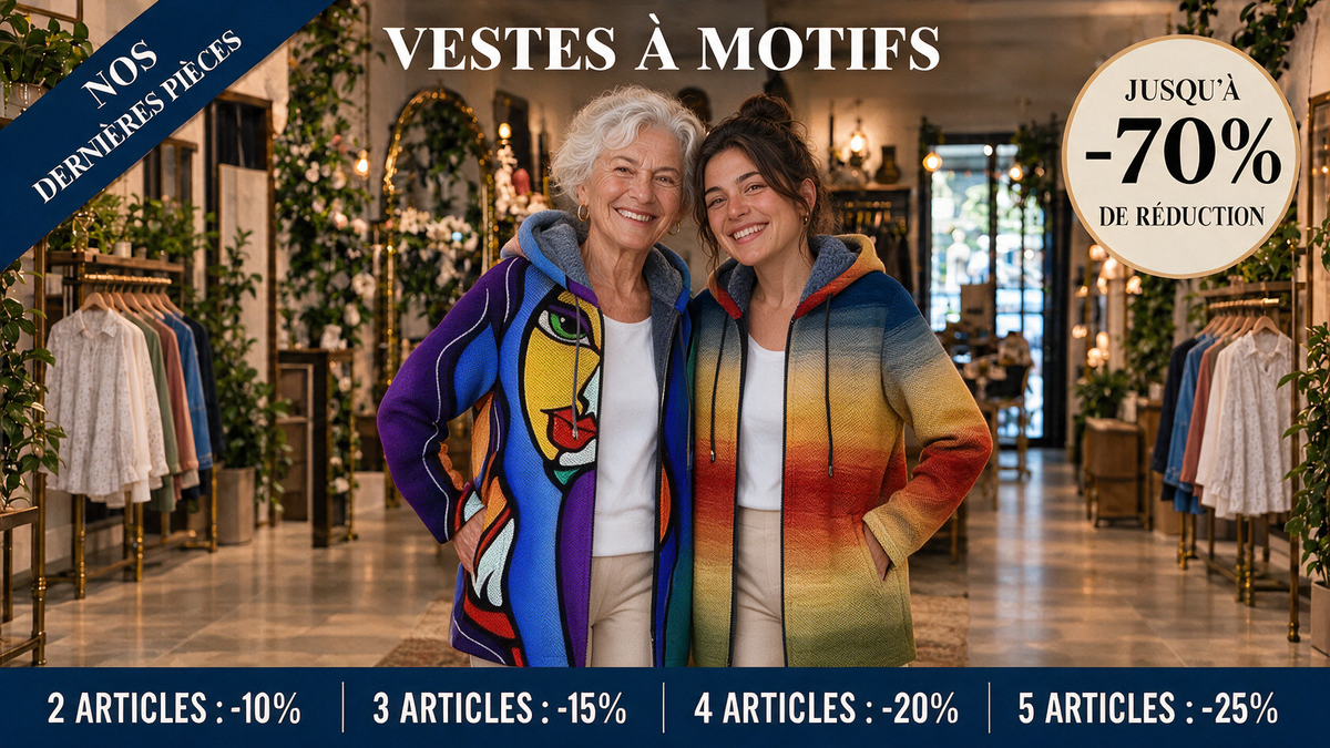 Vestes à Motifs