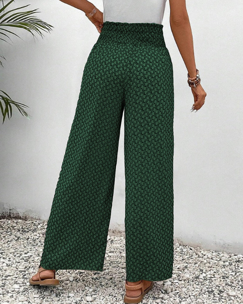 Sapphira | Pantalon large imprimé pour femme