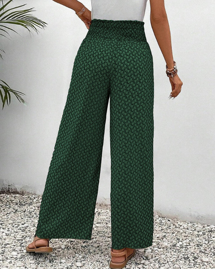 Sapphira | Pantalon large imprimé pour femme