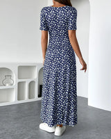 Robe Sexy Élégante Imprimée
