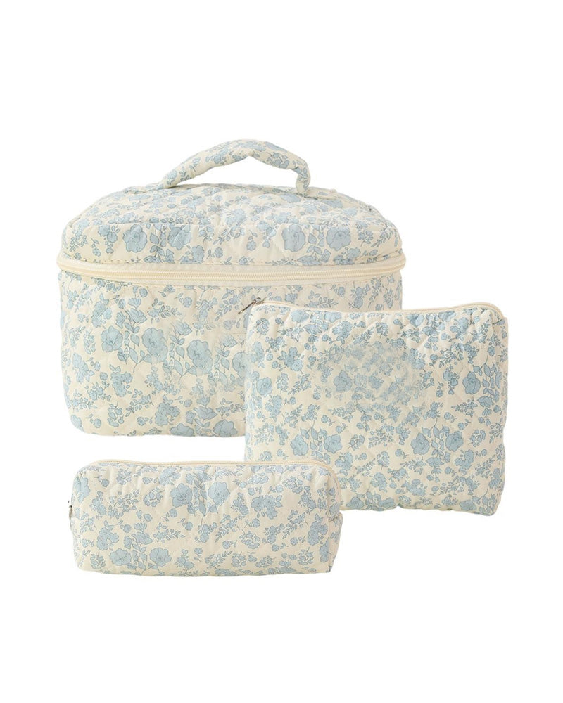 Ensemble de trousses de maquillage trois pièces