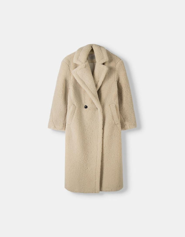 Wendy | Manteau long en peluche avec doublure chaude pour femme