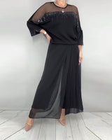 Blouse Maillage Éclaté Loose