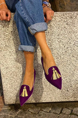 Portia - Mocassins à franges boho
