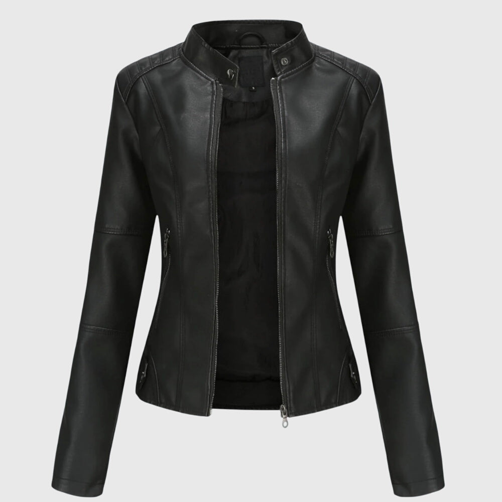 Helene | Veste en cuir élégante pour femme