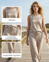 Ensemble Deux Pièces Top Gilet Plissé