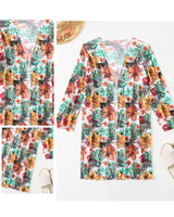 Bikinis à imprimé floral et cache-maillot