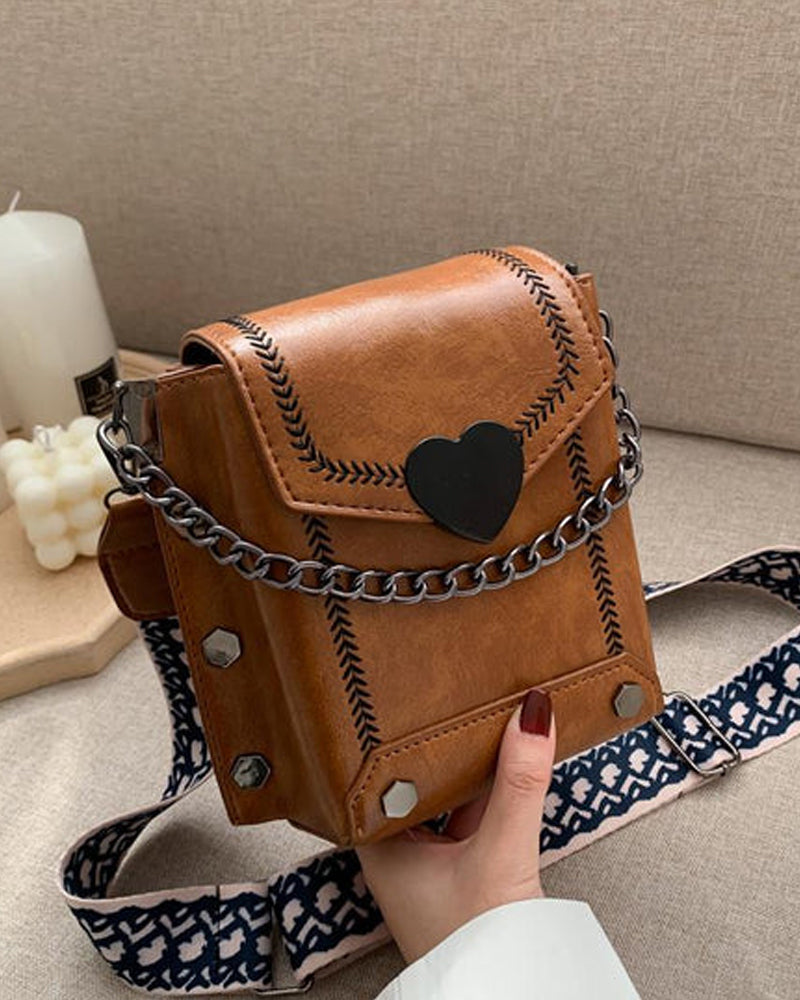 Mini sac chaîne femme