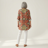 Wren - Blouse longue imprimée