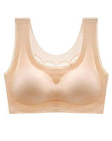 Soutien-gorge confort en soie de glace ultra-mince taille plus