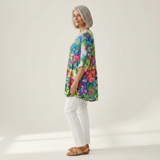 Eden - Blouse longue imprimée