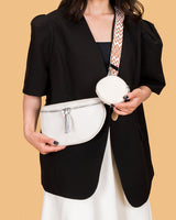 Sac à bandoulière en cuir pour femme