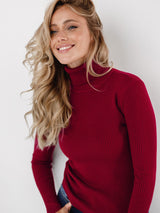 Solene | Pull col roulé classique pour femme