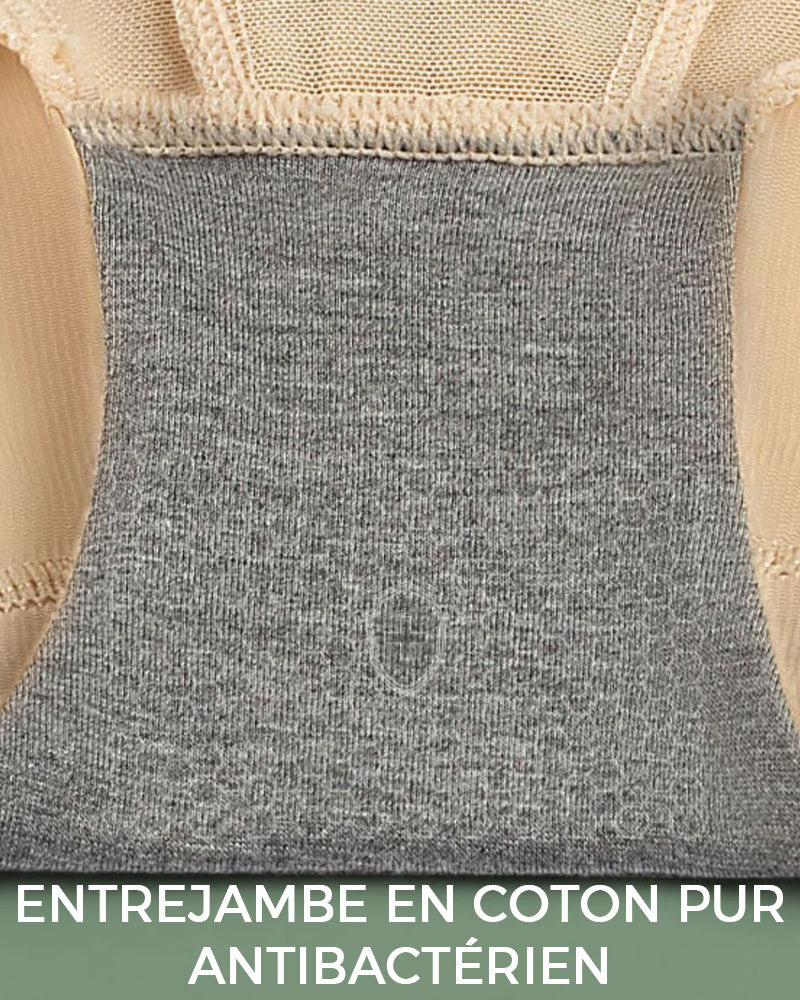 Shorts gainants taille haute avec effet push-up pour les fesses