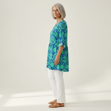 Romy - Blouse longue imprimée
