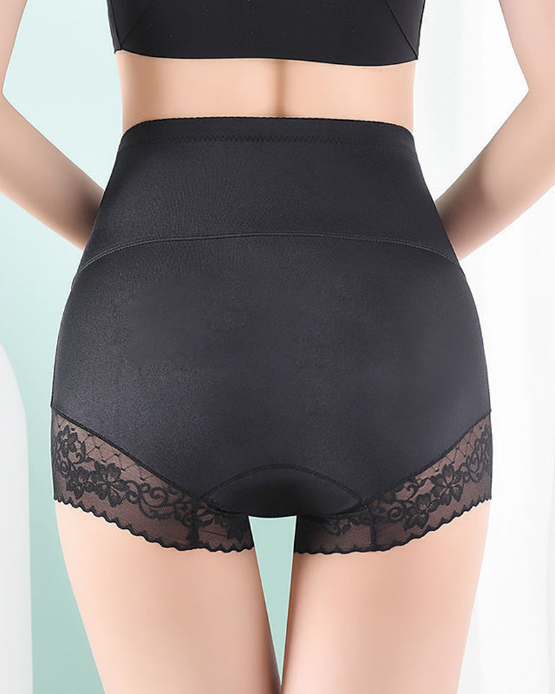Sous-Vêtements Soyeux Haute Taille Galbant