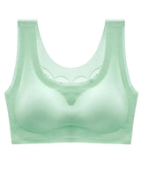 Soutien-gorge confort en soie de glace ultra-mince taille plus