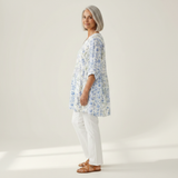 Brielle - Blouse longue imprimée