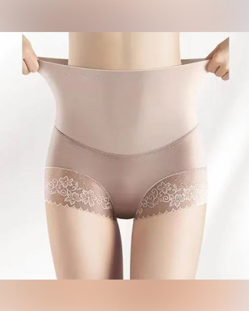 Sous-Vêtements Soyeux Haute Taille Galbant