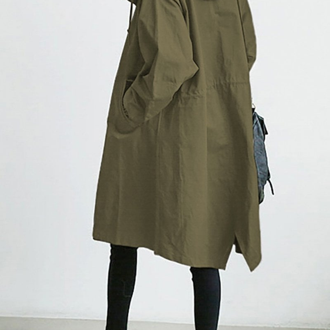 Geoffrey | Manteau long imperméable pour femme