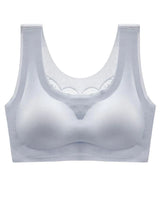 Soutien-gorge confort en soie de glace ultra-mince taille plus