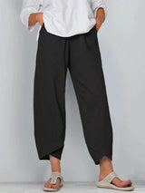 Cinzia | Pantalon large en lin pour femme