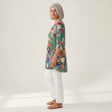 Keira - Blouse longue imprimée