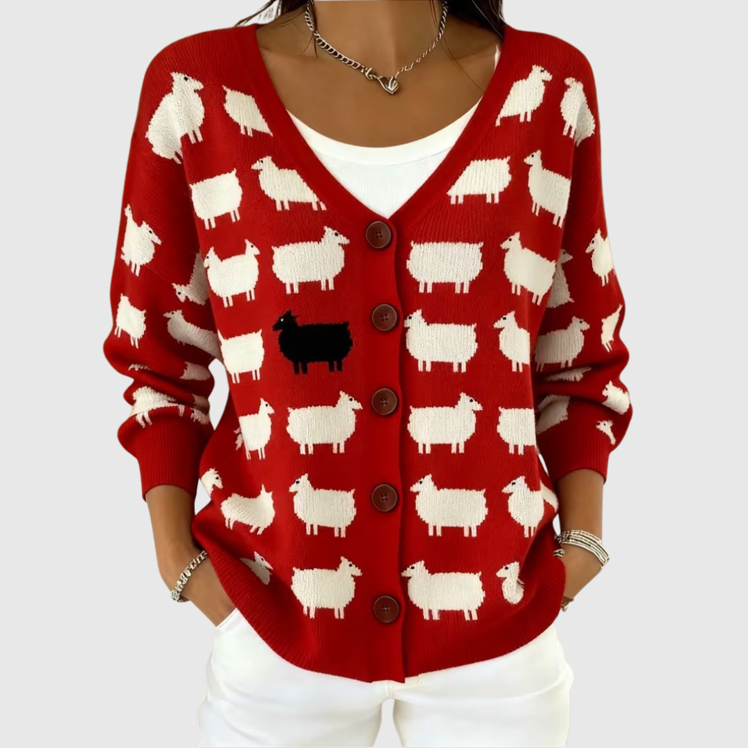 Elisabeth | Cardigan en tricot confortable avec boutons