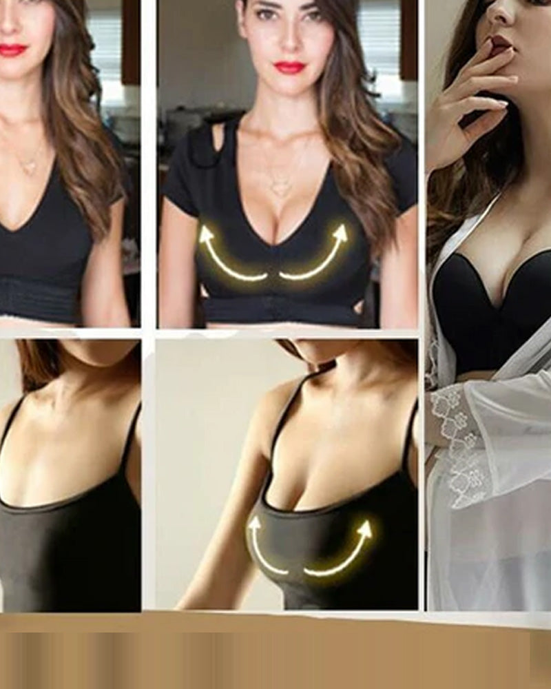 Soutien-gorge sans bretelles avec boucle sur le devant