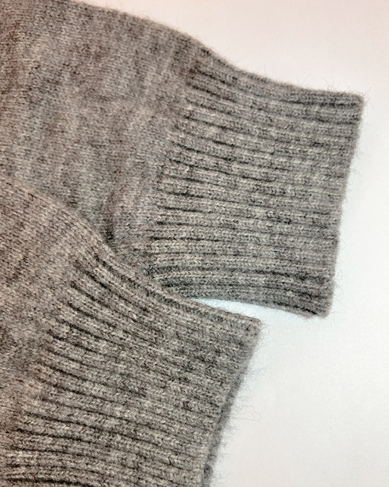 Cardigan long ample à imprimé lettres