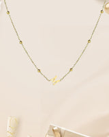 Collier exquis de 26 lettres