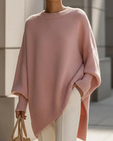 Pull Col Rond Loose Mi-Long