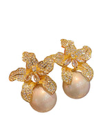 Annick | Boucles d'oreilles avec perle
