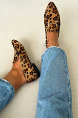 Gia - Mocassins Élégants Léopard