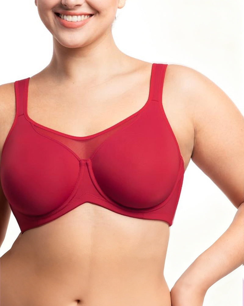 Soutien-gorge Confort Non Rembourré Lissant Large Bretelle