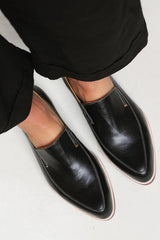 Thalia - Mocassins Minimalistes Sculptés