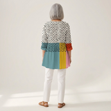 Nola - Blouse longue imprimée