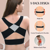 Soutien-gorge Push-up Sans Couture à Soutien Dorsal