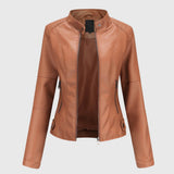 Helene | Veste en cuir élégante pour femme
