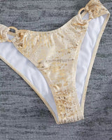 Bikini Boucle Métal Design