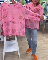 T-Shirt Manches Longues Imprimé