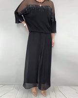 Blouse Maillage Éclaté Loose
