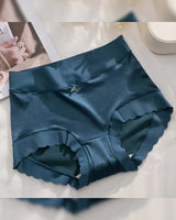 Lingerie Motif Vague Soie Glacée