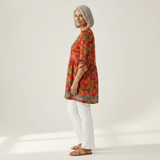 Kaia - Blouse longue imprimée