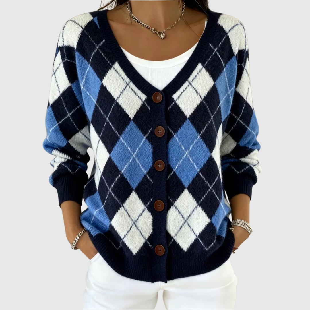 Frieda | Cardigan en tricot confortable avec boutons