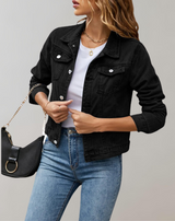 Lucinda | Chemise Décontractée à Manches Longues avec Col Simple pour Femme