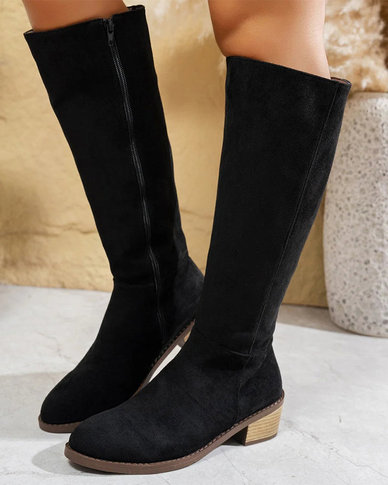 Bottes Hautes À La Mode Pour Femmes