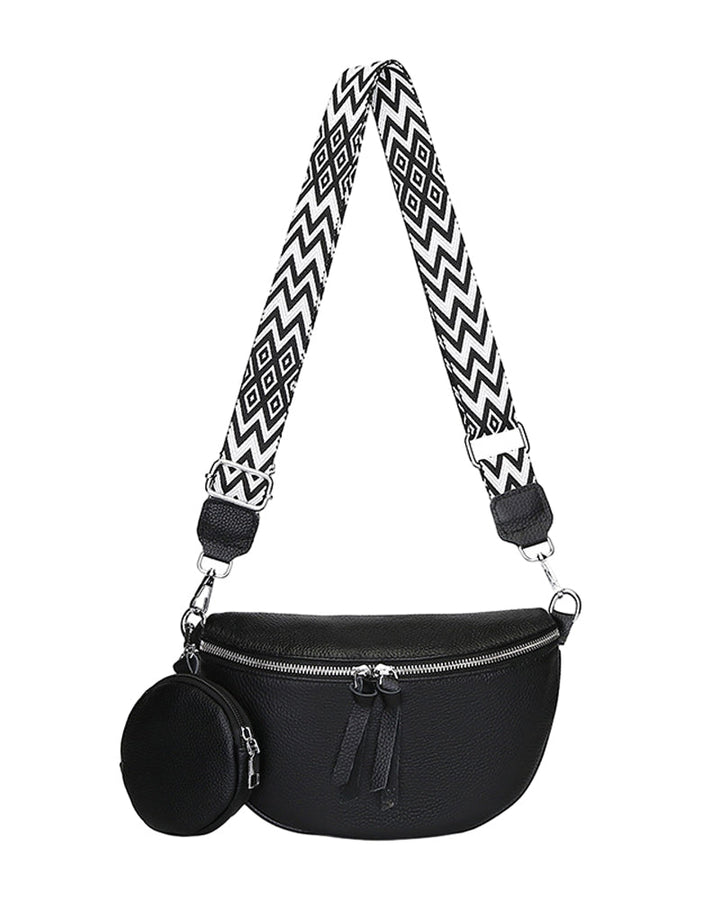 Sac à bandoulière en cuir pour femme