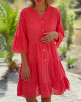 Robe ample évidée