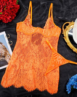 Ensemble De Chemise De Nuit – Sexy Caraco